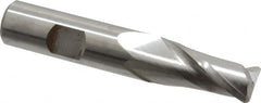 Hertel - 5/8", 2 Flute, Cobalt, 0.09" Corner Radius End Mill - 3-7/16" OAL, Right Hand Flute, 1-5/16" LOC, Right Hand Cut - Caliber Tooling