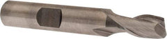 Hertel - 5/16", 2 Flute, Cobalt, 0.045" Corner Radius End Mill - 2-5/16" OAL, Right Hand Flute, 9/16" LOC, Right Hand Cut - Caliber Tooling