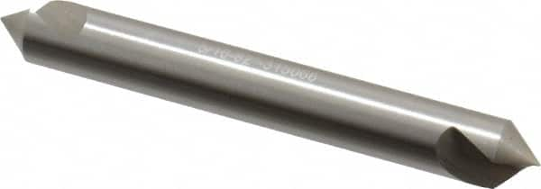 Hertel - 5/16" Head Diam, 5/16" Shank Diam, 1 Flute 82° High Speed Steel Countersink - Caliber Tooling