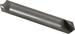 Hertel - 3/8" Head Diam, 3/8" Shank Diam, 1 Flute 100° High Speed Steel Countersink - Caliber Tooling