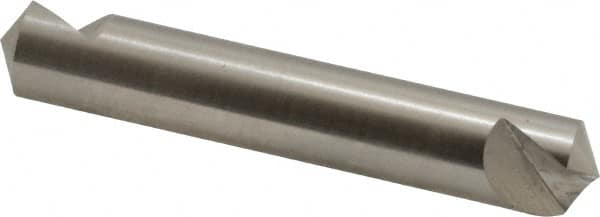 Hertel - 1/2" Head Diam, 1/2" Shank Diam, 1 Flute 120° High Speed Steel Countersink - Caliber Tooling