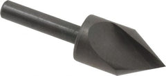 Hertel - 5/8" Head Diam, 1/4" Shank Diam, 1 Flute 60° High Speed Steel Countersink - Caliber Tooling