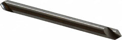 Hertel - 1/8" Head Diam, 1/8" Shank Diam, 1 Flute 82° High Speed Steel Countersink - Caliber Tooling