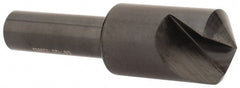 Hertel - 5/8" Head Diam, 3/8" Shank Diam, 1 Flute 120° High Speed Steel Countersink - Caliber Tooling