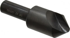 Hertel - 7/8" Head Diam, 1/2" Shank Diam, 1 Flute 82° High Speed Steel Countersink - Caliber Tooling