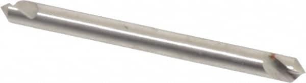 Hertel - 1/8" Head Diam, 1/8" Shank Diam, 1 Flute 90° High Speed Steel Countersink - Caliber Tooling