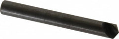 Hertel - 1/4" Head Diam, 1/4" Shank Diam, 1 Flute 120° High Speed Steel Countersink - Caliber Tooling