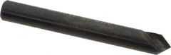 Hertel - 3/16" Head Diam, 3/16" Shank Diam, 1 Flute 82° High Speed Steel Countersink - Caliber Tooling