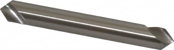 Hertel - 5/16" Head Diam, 5/16" Shank Diam, 1 Flute 90° High Speed Steel Countersink - Caliber Tooling