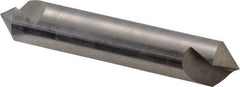 Hertel - 5/8" Head Diam, 5/8" Shank Diam, 1 Flute 90° High Speed Steel Countersink - 3-1/4" OAL, Straight Shank - Caliber Tooling