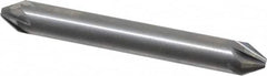 Hertel - 1/4" Head Diam, 1/4" Shank Diam, 6 Flute 60° Solid Carbide Countersink - Caliber Tooling