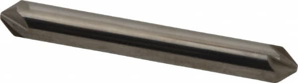 Hertel - 1/4" Head Diam, 1/4" Shank Diam, 6 Flute 82° Solid Carbide Countersink - Caliber Tooling