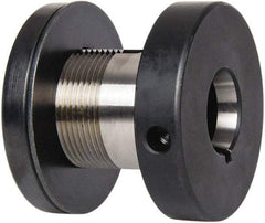 Sopko - 2-1/4" Diam Grinding Wheel Adapter - 3/4 to 1" Wheel Width, 1-1/4 - 16 Thread Size, Right Handed, 4-1/2" Taper per ', 1-1/4" Arbor Hole - Caliber Tooling