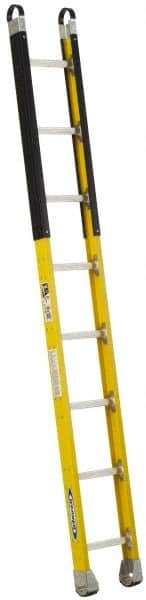 Werner - 10' High, Type IA Rating, Aluminum Extension Ladder - 375 Lb Capacity - Caliber Tooling