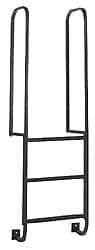 PW Platforms - 4 Step Ladder - Dock Ladder, 300 Lb Capacity - Caliber Tooling