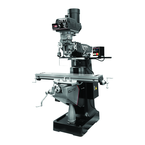 9 x 49" Table EVS Elec Variable Speed Mill with 3-Axis ACU-RITE 200S (Knee) DRO - Caliber Tooling