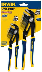 Irwin - 2 Piece GrooveLock Plier Set - Comes in Clamshell - Caliber Tooling