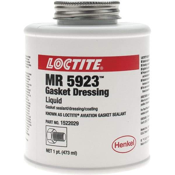 Loctite - 16 oz Can Brown Gasket Sealant - -65 to 400°F Operating Temp - Caliber Tooling