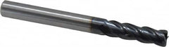 Guhring - 1/4", 4 Flute, Single End, Solid Carbide, 0.031" Corner Radius End Mill - 2-1/2" OAL, 35/38° Helix, Right Hand Flute, 3/4" LOC, Right Hand Cut - Caliber Tooling