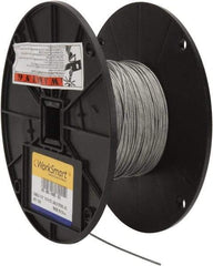 Value Collection - 1/16" Diam, Aircraft Cable - 500 Lb Breaking Strength, 1 x 19 Single Strand - Caliber Tooling