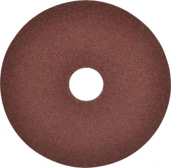 Camel Grinding Wheels - 4-1/2" Diam 7/8" Hole 50 Grit Fiber Disc - Coarse Grade, Aluminum Oxide, 13,300 Max RPM - Caliber Tooling