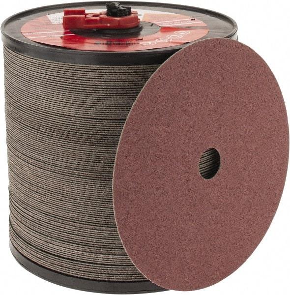 Camel Grinding Wheels - 7" Diam 7/8" Hole 60 Grit Fiber Disc - Medium Grade, Aluminum Oxide, 8,600 Max RPM - Caliber Tooling