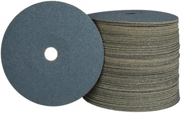 Camel Grinding Wheels - 7" Diam 7/8" Hole 80 Grit Fiber Disc - Medium Grade, Zirconia Alumina, 8,600 Max RPM - Caliber Tooling