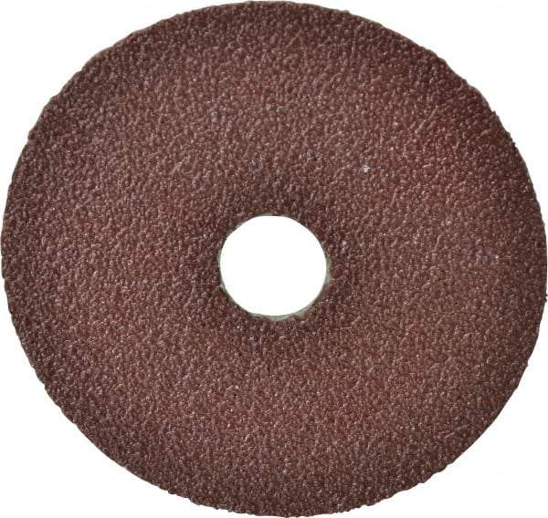 Camel Grinding Wheels - 4-1/2" Diam 7/8" Hole 30 Grit Fiber Disc - Very Coarse Grade, Aluminum Oxide, 13,300 Max RPM - Caliber Tooling