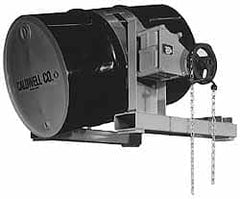 Caldwell - 2,000 Lb Load Capacity, Forklift Drum Rotator - Caliber Tooling