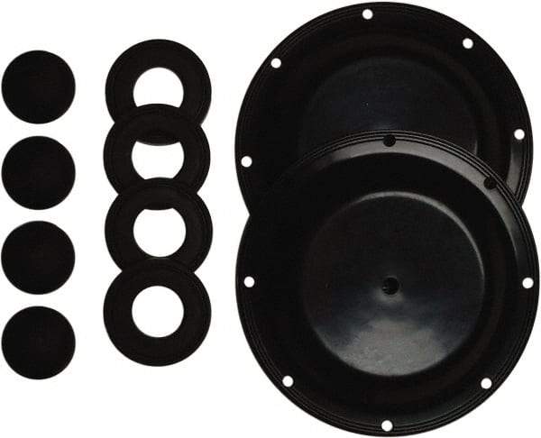 SandPIPER - Neoprene Fluid Section Repair Kit - For Use with Diaphragm Pumps - Caliber Tooling