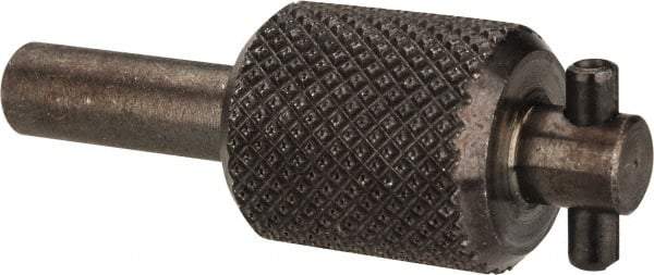 Klingspor - 1/4" Max Diam, Abrasive Disc Mandrel - For Quick Change Disc Holder Pads - Caliber Tooling