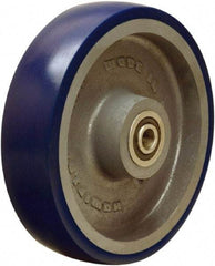 Hamilton - 10 Inch Diameter x 2-1/2 Inch Wide, Polyurethane on Cast Iron Caster Wheel - 2,000 Lb. Capacity, 3-1/4 Inch Hub Length, 3/4 Inch Axle Diameter, Tapered Roller Bearing - Caliber Tooling