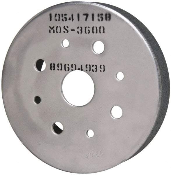 Tru-Maxx - 6" Diam, 4" Hole Size, 1" Overall Thickness, 100 Grit, Type 2 Tool & Cutter Grinding Wheel - Fine Grade, Silicon Carbide, I Hardness, 3,600 RPM - Caliber Tooling