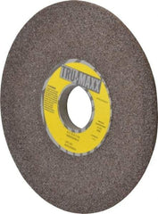 Tru-Maxx - 6" Diam, 1-1/4" Hole Size, 1/2" Overall Thickness, 46 Grit, Type 12 Tool & Cutter Grinding Wheel - Coarse Grade, Aluminum Oxide, K Hardness, 4,140 RPM - Caliber Tooling