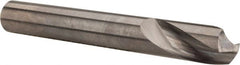 Accupro - 3/8" Body Diam, 120°, 3" OAL, Solid Carbide Spotting Drill - Caliber Tooling