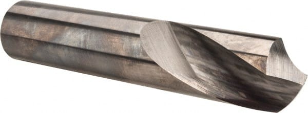 Accupro - 3/4" Body Diam, 120°, 4" OAL, Solid Carbide Spotting Drill - Caliber Tooling