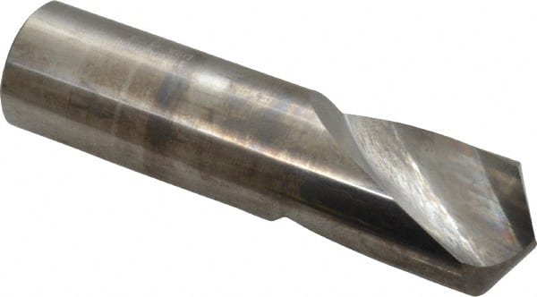 Accupro - 1" Body Diam, 120°, 4" OAL, Solid Carbide Spotting Drill - Caliber Tooling