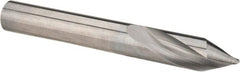 Accupro - 5/16" Body Diam, 60°, 2-1/2" OAL, Solid Carbide Spotting Drill - Caliber Tooling