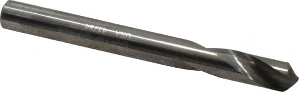 Accupro - 5mm Body Diam, 120°, 51mm OAL, Solid Carbide Spotting Drill - Caliber Tooling