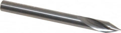 Accupro - 6mm Body Diam, 60°, 63mm OAL, Solid Carbide Spotting Drill - Caliber Tooling