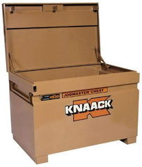 Knaack - 48" Wide x 30" Deep x 34-1/4" High Job Site Box - Steel, Tan - Caliber Tooling