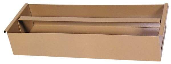 Knaack - Tool Box Steel Tray - 21-5/8" Wide x 8" Deep x 4" High, Tan, For Chest #60, 4824, 2472 - Caliber Tooling