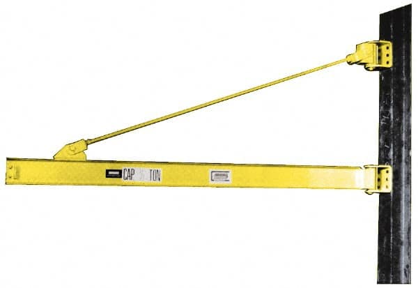 Value Collection - 1,000 Lb Load Capacity, Steel Jib Crane - 16' Span - Caliber Tooling