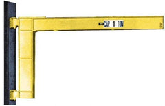 Value Collection - 2,000 Lb Load Capacity, Steel Jib Crane - 14' Span - Caliber Tooling