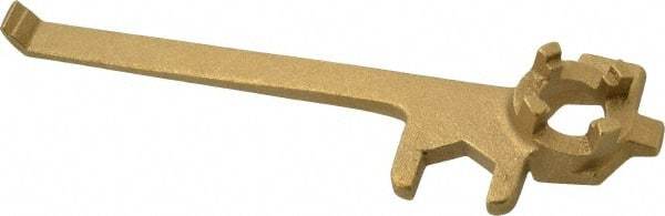 Value Collection - Bronze Drum Plug Wrench - For Use with Most Drum Plugs and Flammable Substances - Caliber Tooling