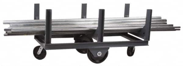 Made in USA - 4,000 Lb Capacity Bar Cradle Truck - 28" OAW - Caliber Tooling