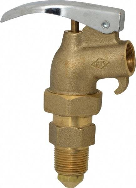 Value Collection - 3/4" NPT Brass Adjustable Drum Faucet - FM Approved, Internal Arrester, Self Closing - Caliber Tooling