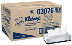 Kleenex - Flat Box of White Facial Tissues - 2 Ply - Caliber Tooling