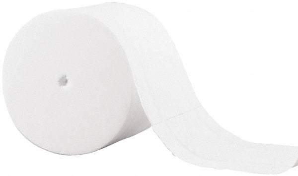 Scott - 4" Sheet Width, Coreless Roll Toilet Tissue - 1,000 Sheets per Roll, 2 Ply, White, Recycled Fiber - Caliber Tooling