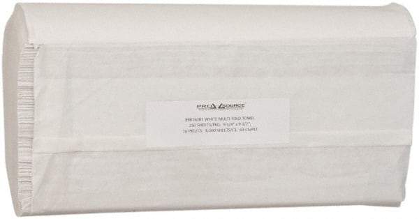 Value Collection - White Multi-Fold Paper Towels - 70 Sheets per Roll, 16 Packages per case - Caliber Tooling